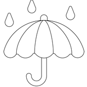 Spring rain coloring page free printable coloring pages