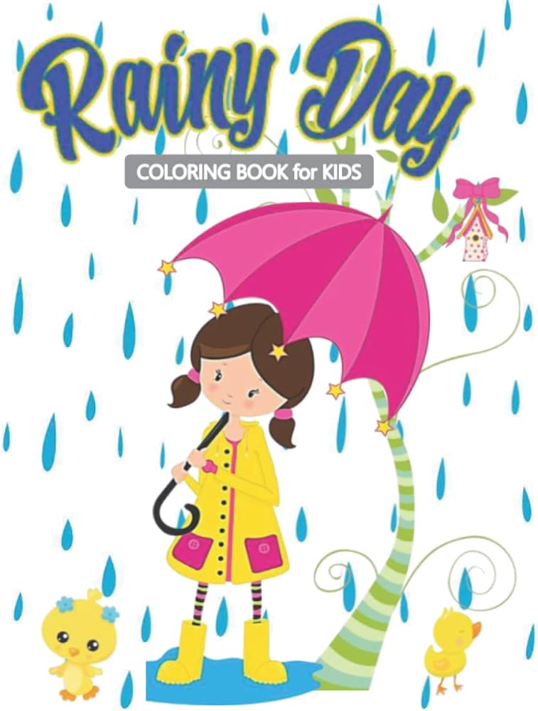 Rainy day loring book for kids loring fun