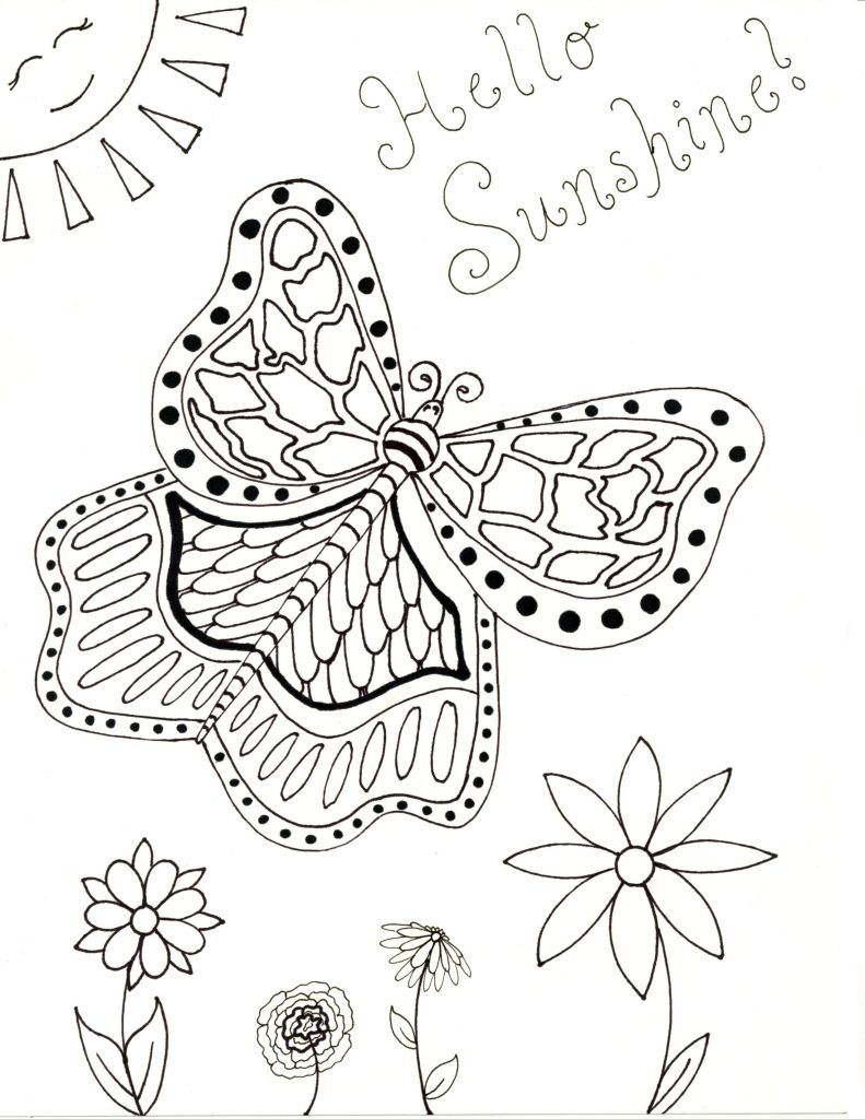 Spring coloring pages raising smart girls