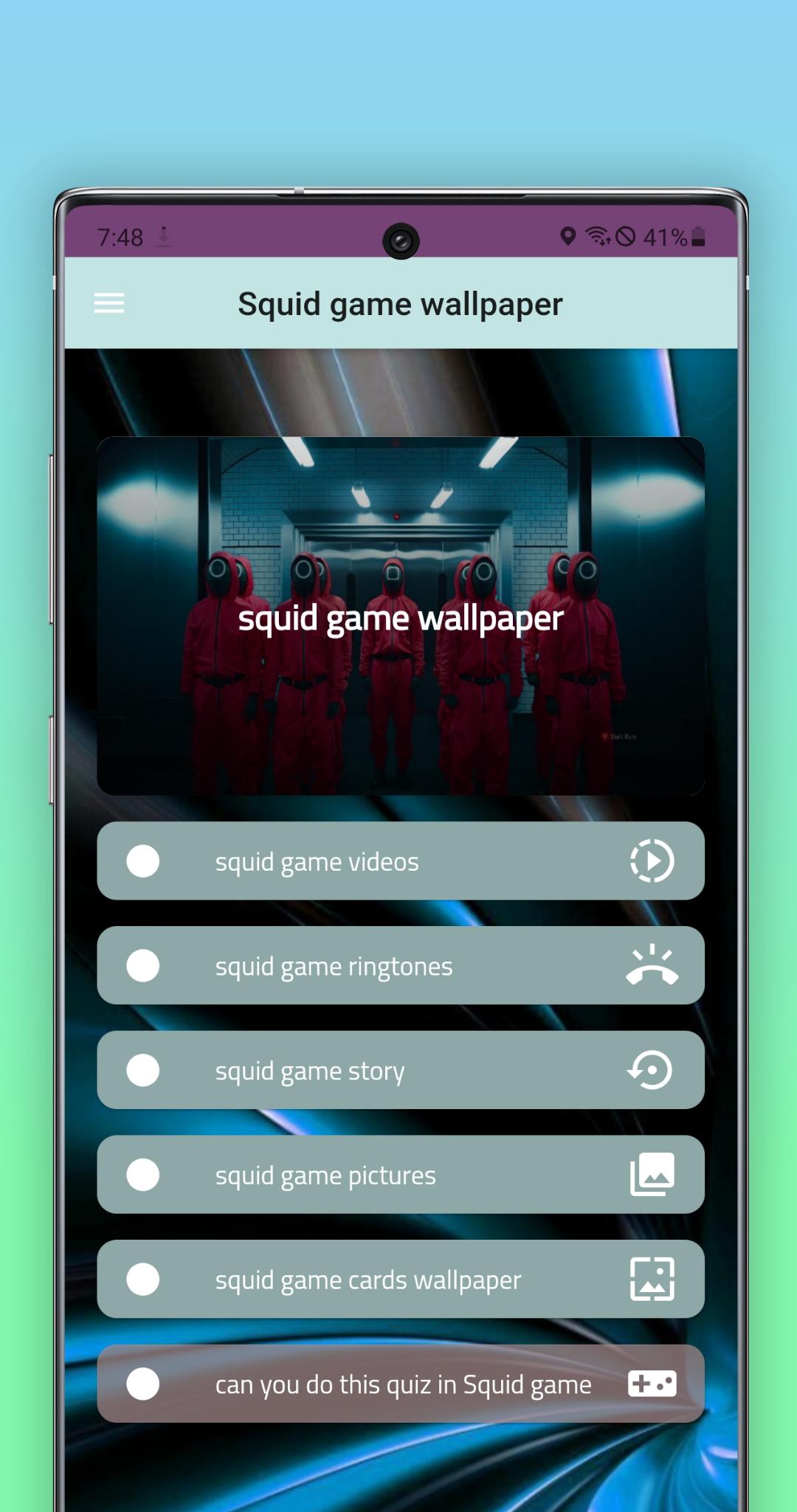 Squid gae wallpaper apk pour android tãlãcharger
