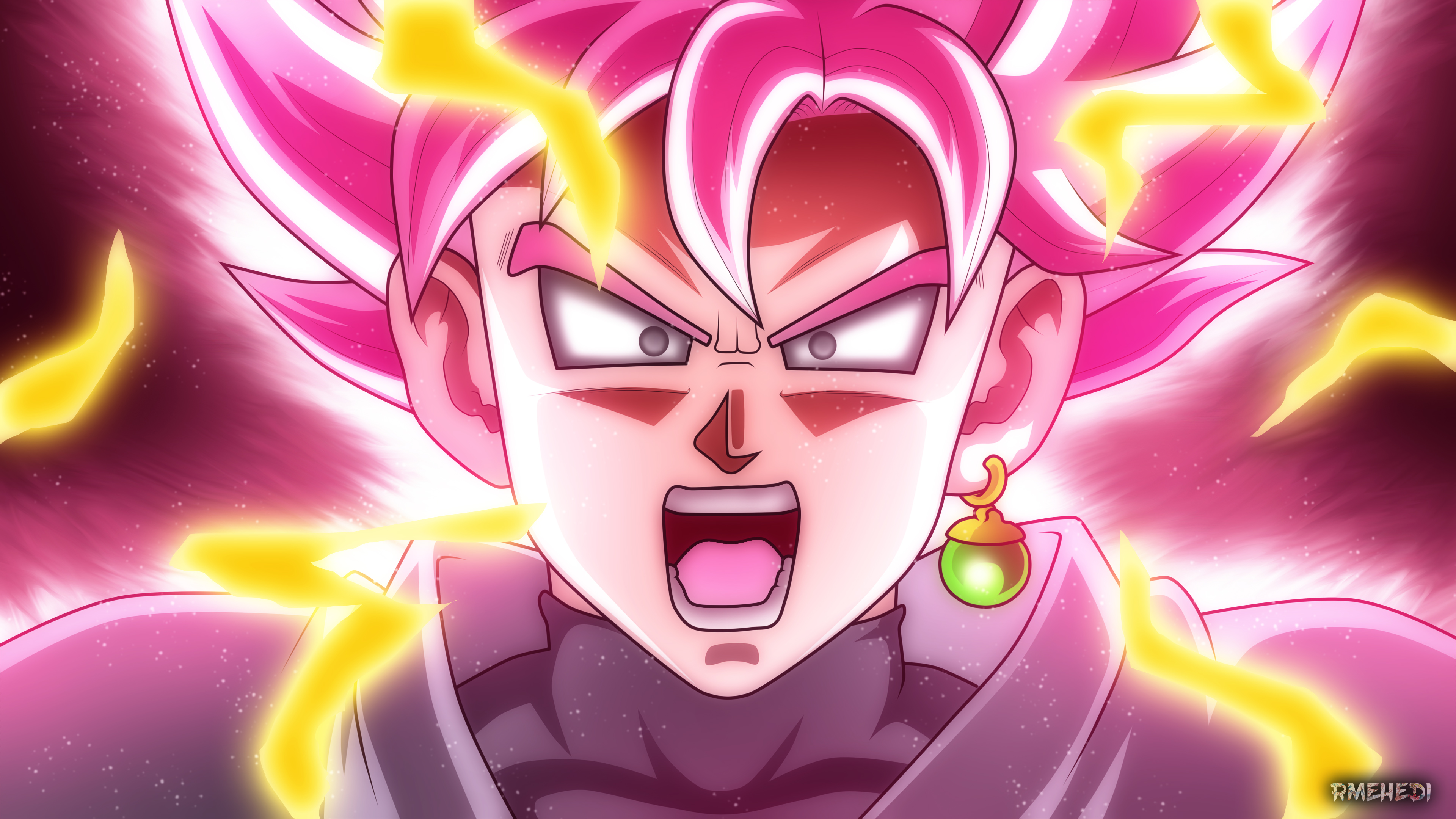 Super saiyan rose k hd anime k wallpapers images backgrounds photos and pictures
