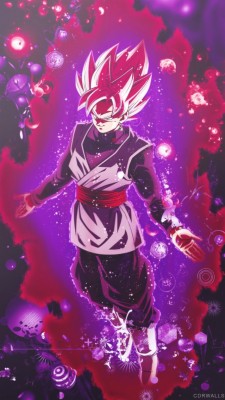Goku black ssj rose
