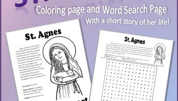St joseph and baby jesus â coloring page â pdf download
