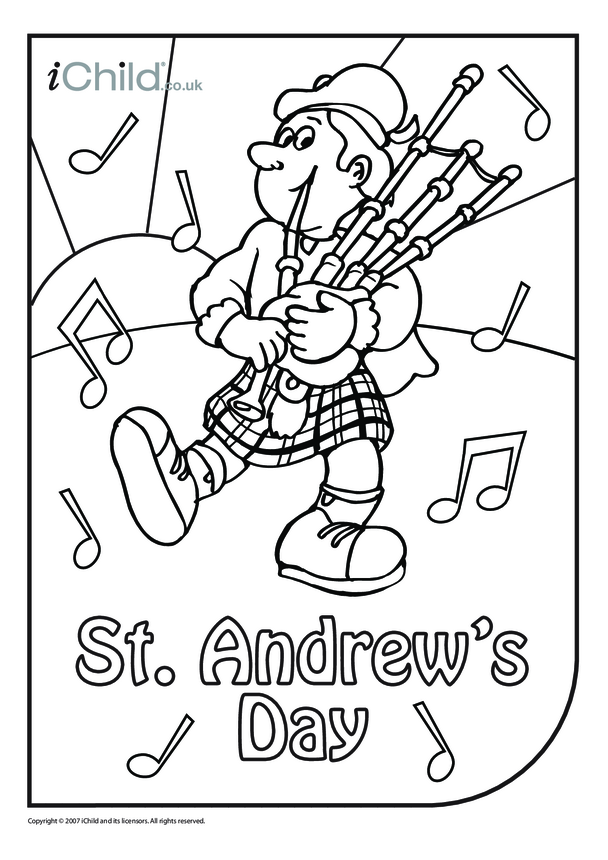 St andrews day louring in picture