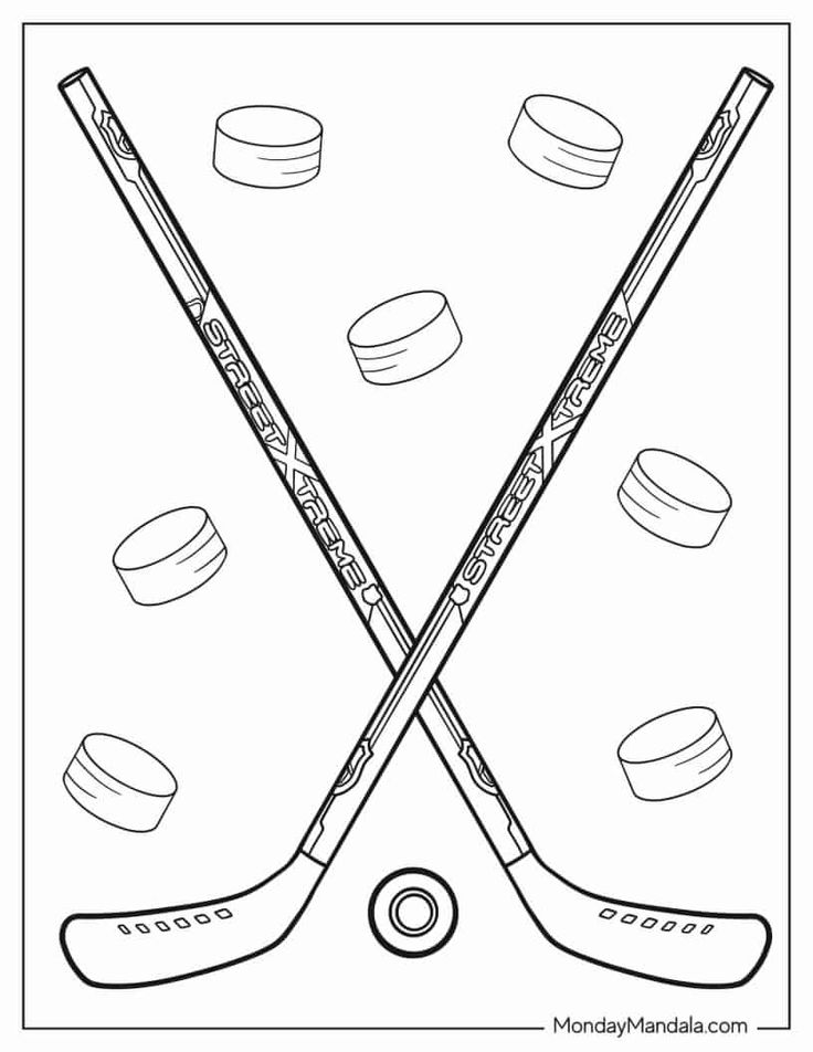 Hockey nhl coloring pages free pdf printables coloring pages hockey nhl