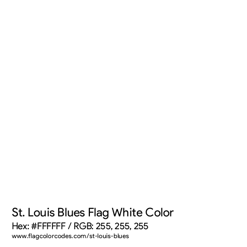 St louis blues flag color codes