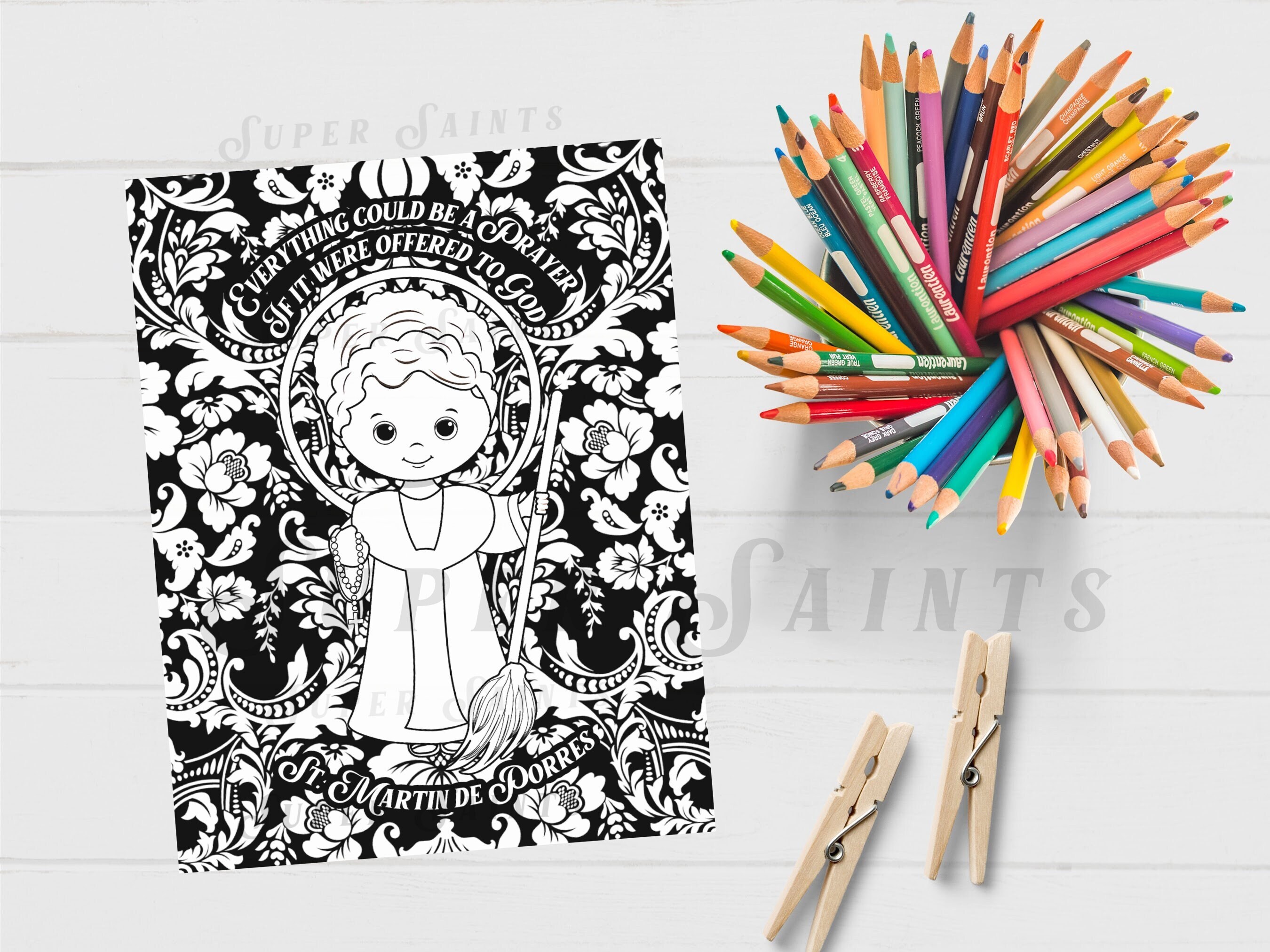 St martin coloring