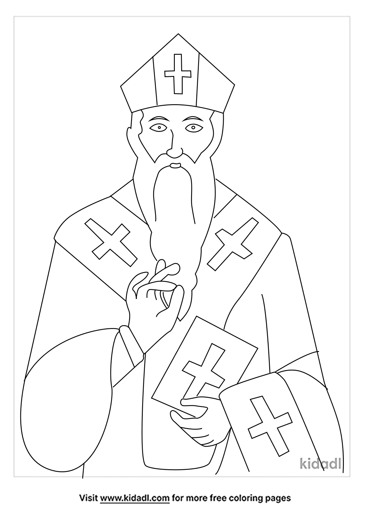 Free st patrick coloring page coloring page printables