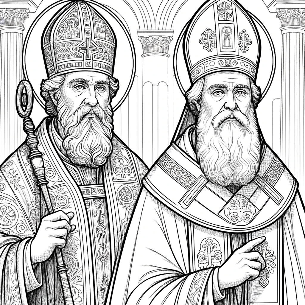 St basil the great and st gregory nazianzen