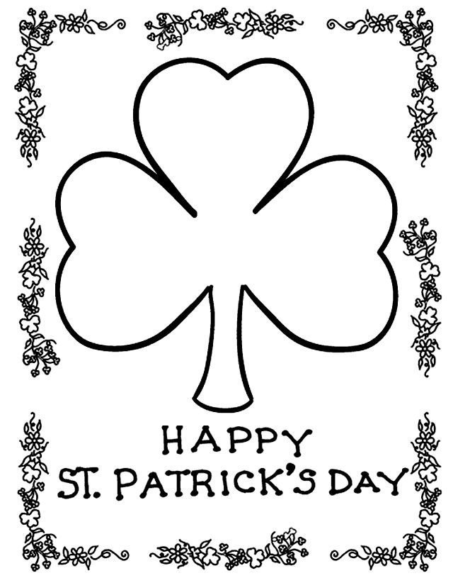 Free st patricks day coloring pages and activities for kids st patrick day activities st patricks day crafts printable coloring pages
