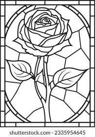 Stained glass coloring pages images stock photos d objects vectors