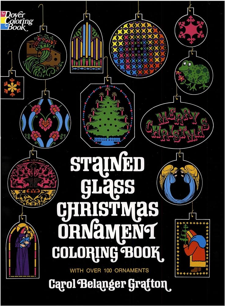 Stained glass christmas ornament by annaswamy anuradha m