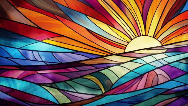 Stained glass window sun images â browse photos vectors and video