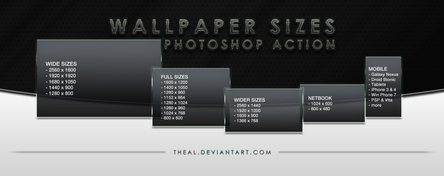 Free download wallpaper sizes photoshop action by theal on x for your desktop mobile tablet explore wallpaper dimensions windows phone wallpaper dimensions standard wallpaper dimensions iphone wallpaper dimensions