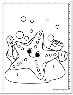 Free printable fish coloring pages for kids of all ages