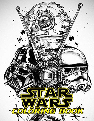 Buy star wars coloring book color all characters in star wars with coloring pages for kids and adults online at u