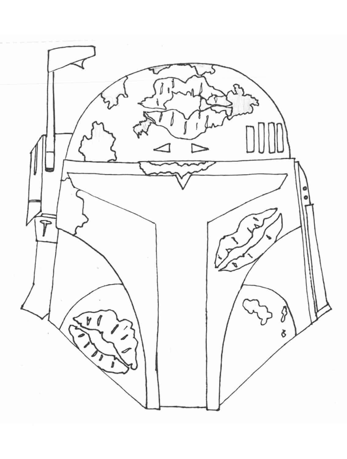 Free printable valentines adult coloring pages inspired by star wars