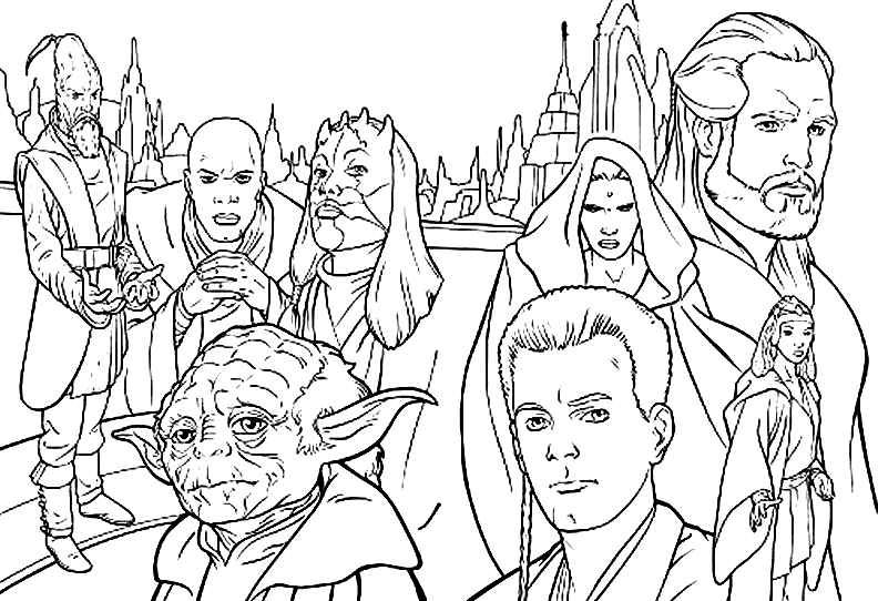 Coloring pages coloring pages of star wars