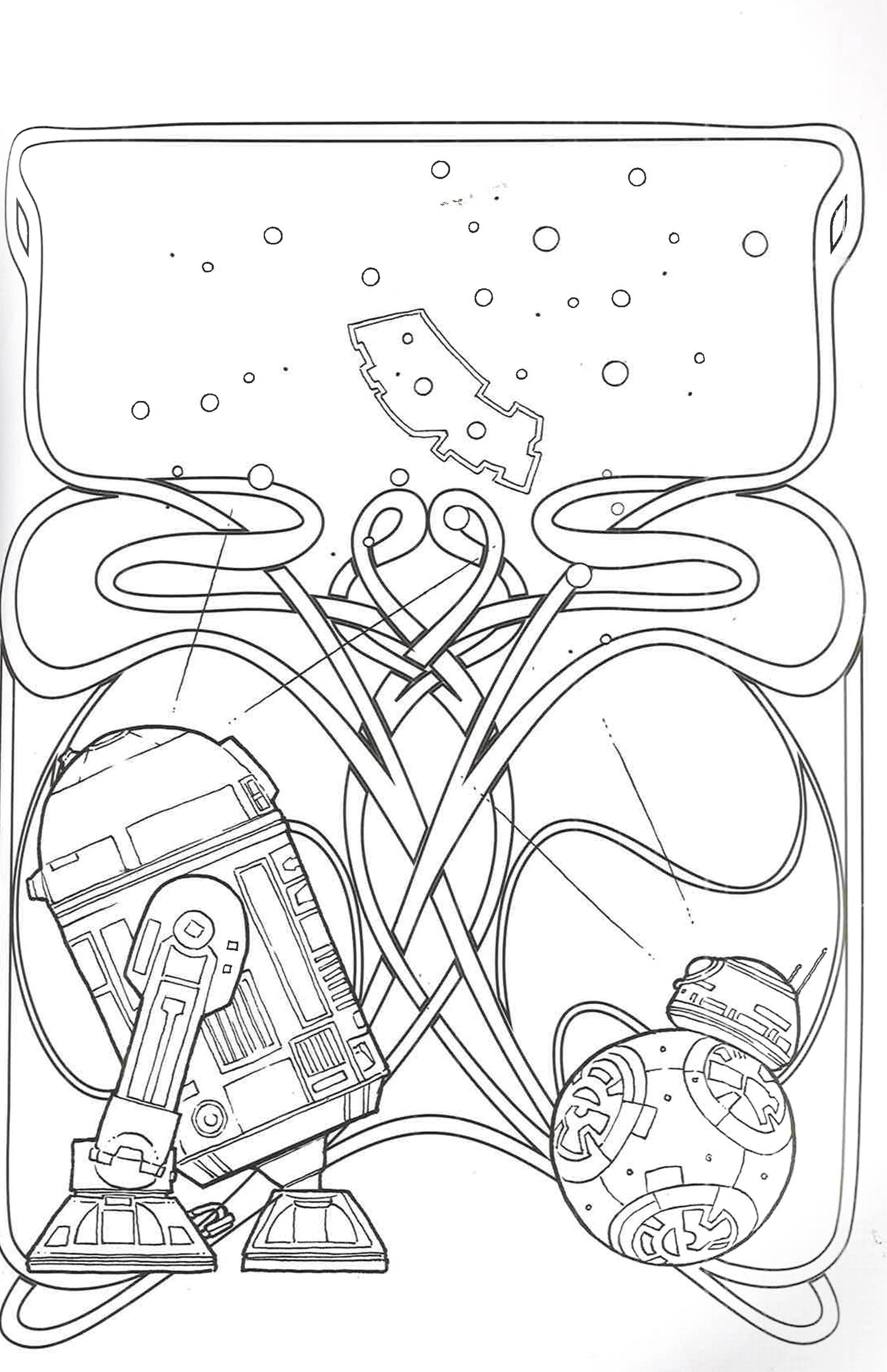 Star wars art of colouring the force awakens star wars colouring book â