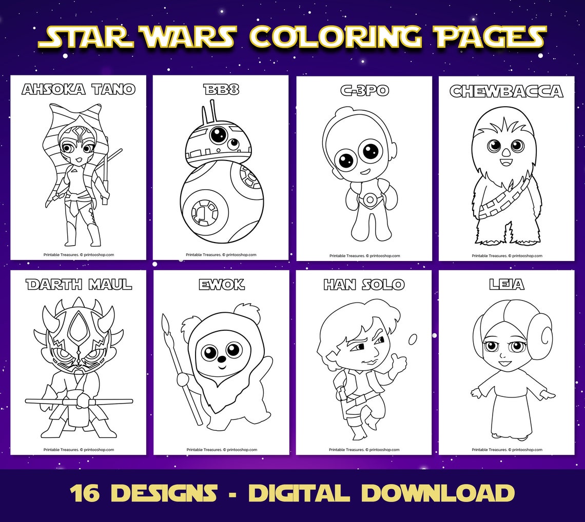 Star wars coloring pages