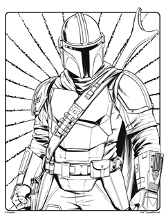 Star wars free coloring pages