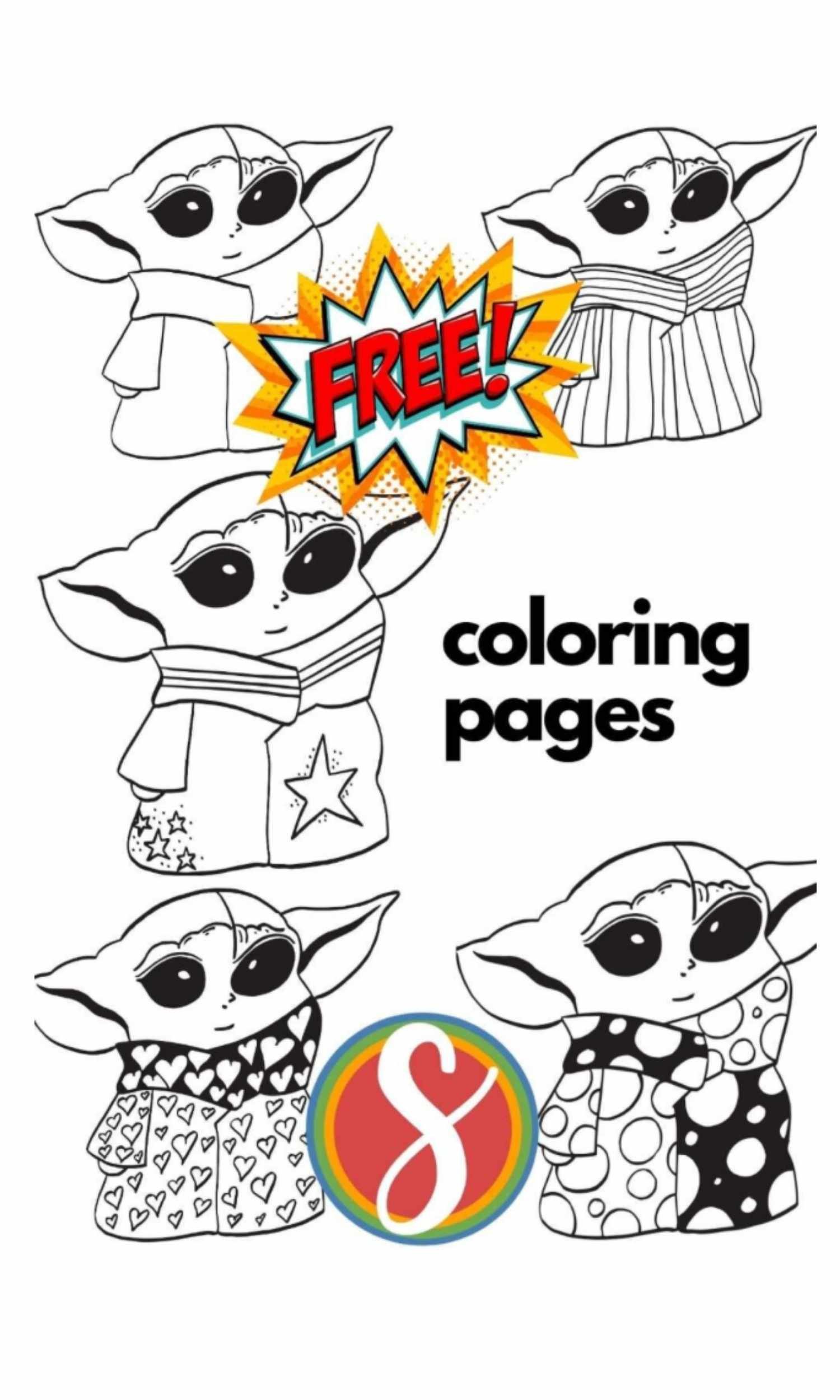 Star wars â free coloring pages â stevie doodles