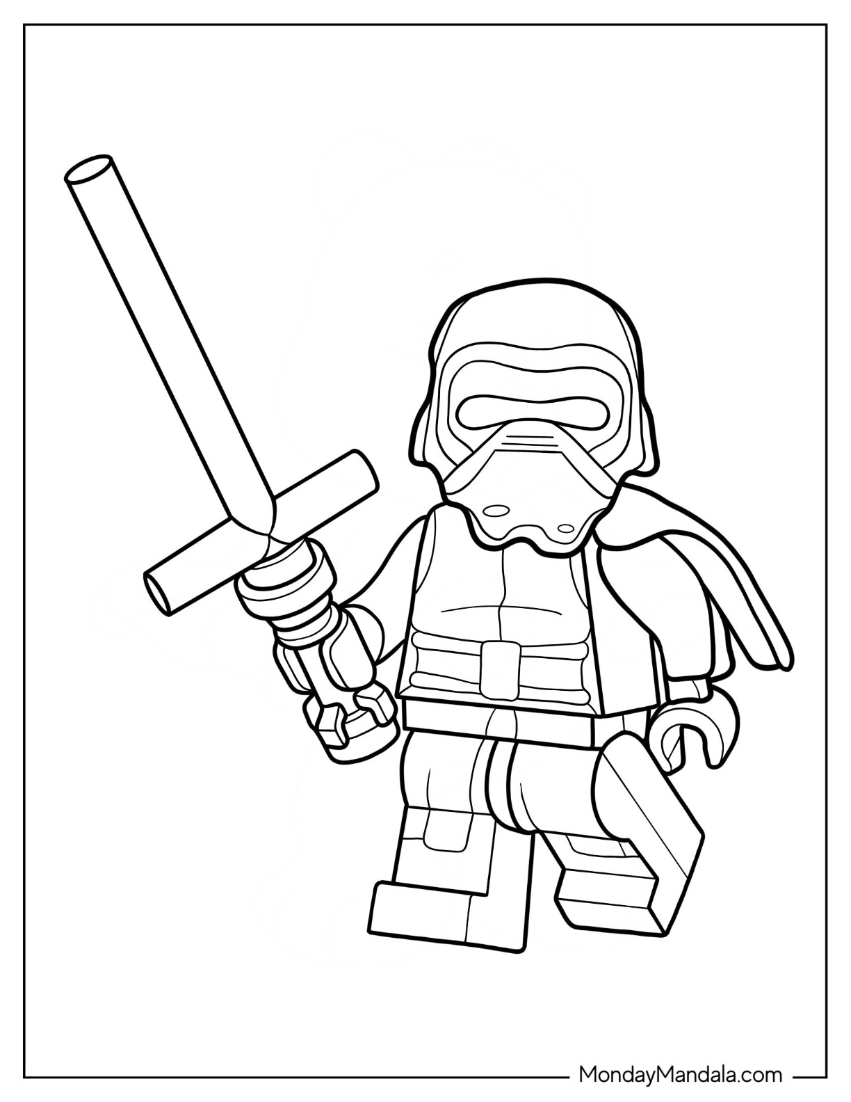 Lego star wars coloring pages free pdf printables