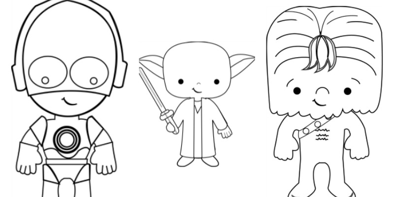 Free star wars printable coloring pages