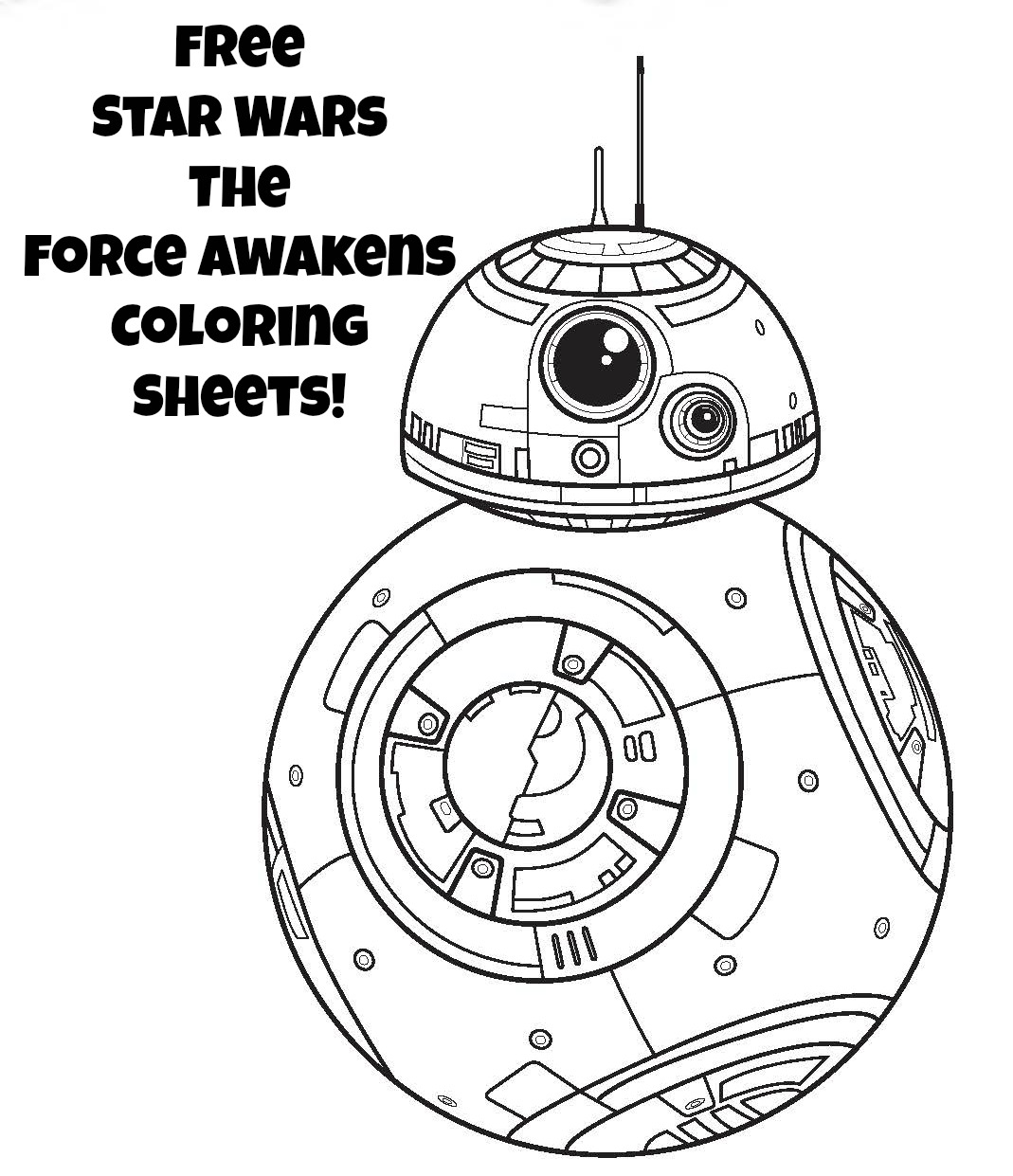 Star wars coloring pages the force awakens coloring pages
