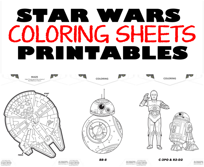 Star wars printables