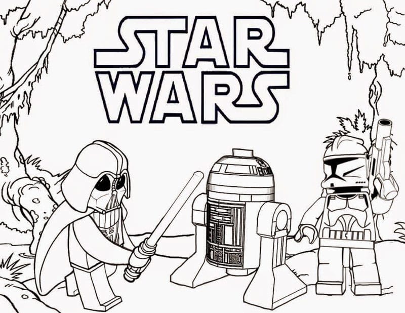 Free printable star wars coloring pages for kids