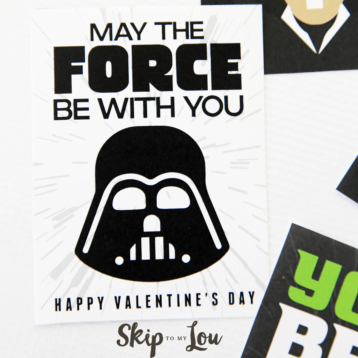 The best free printable star wars valentines