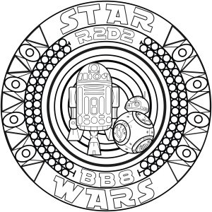 Star wars coloring pages for adults kids