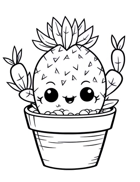 Page kawaii cute food coloring pages pictures