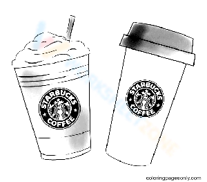 Starbucks cups worksheet