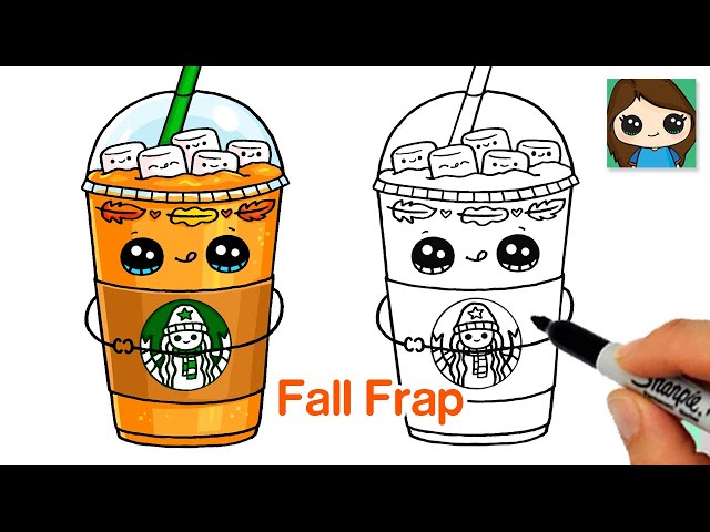 How to draw a starbucks fall frappuccino ð fan inspired âï