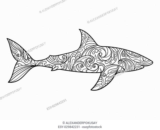 Steampunk style fish mechanical animal coloring book vector illustration stock vector vector and low budget royalty free image pic esy