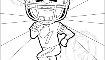 Free steelers coloring pages
