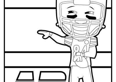 Free steelers coloring pages for