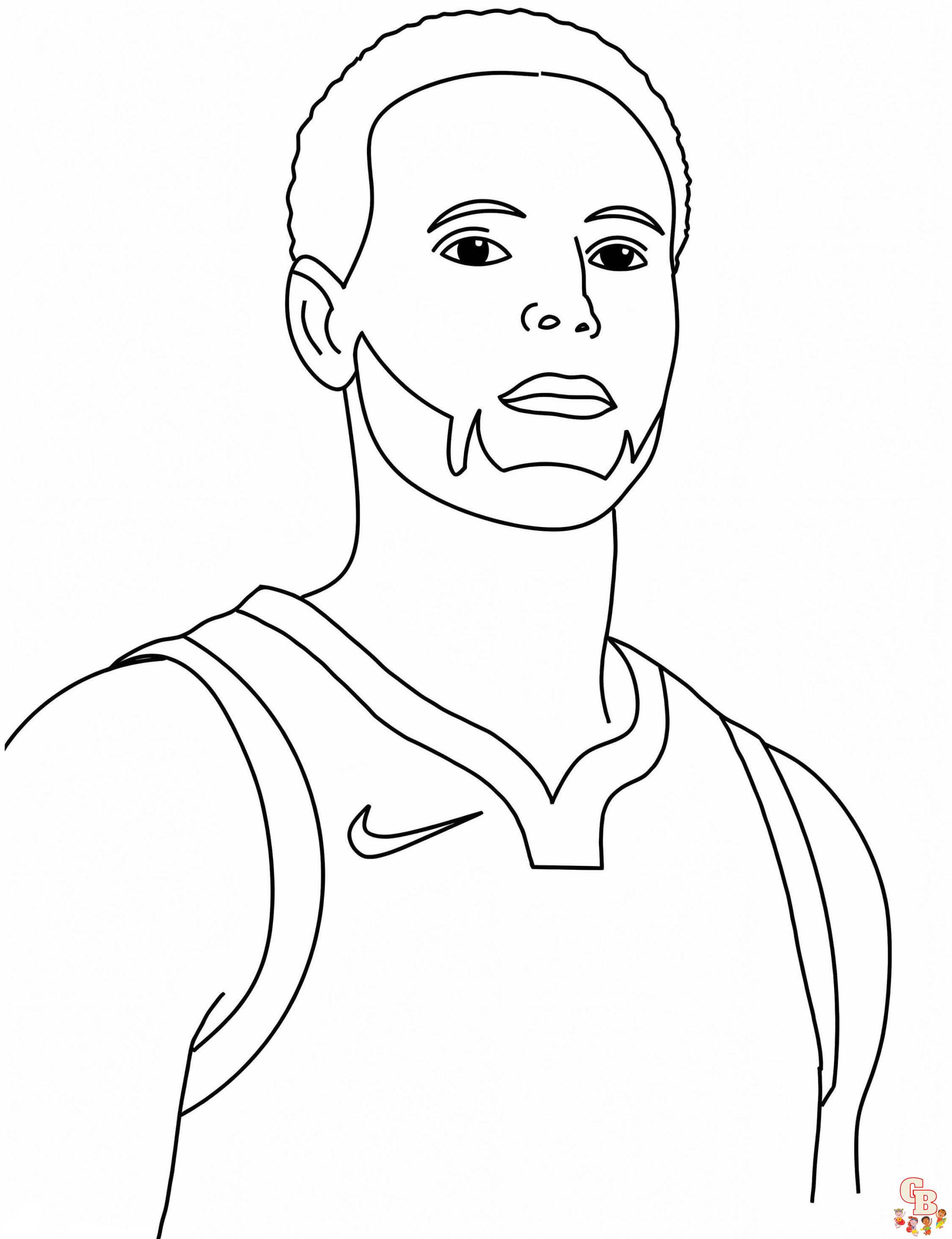 Printable stephen curry coloring pages free for kids and adults