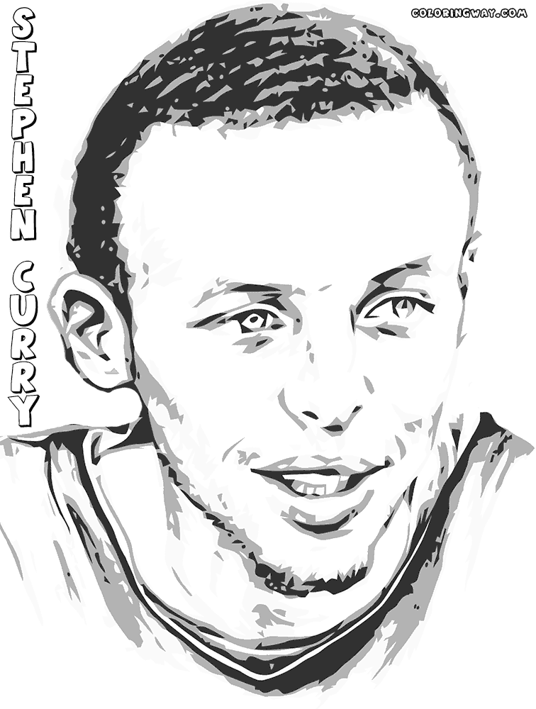 Stephen curry coloring pages coloring pages to download and print
