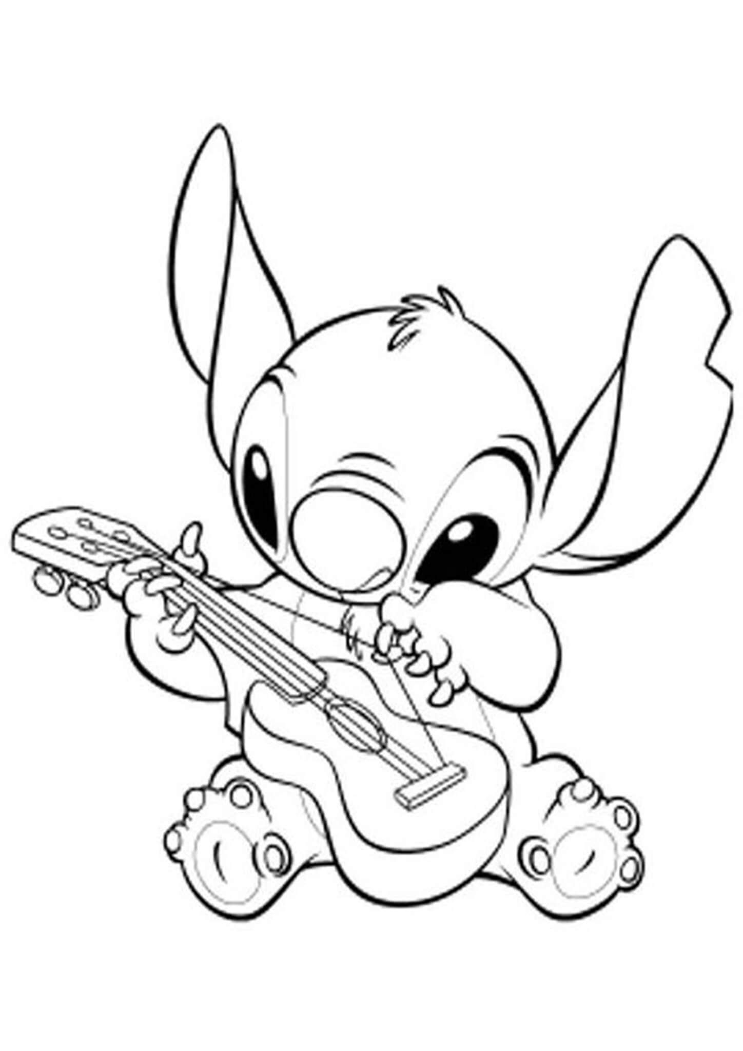 Free easy to print stitch coloring pages lilo and stitch drawings stitch drawing disney coloring pages
