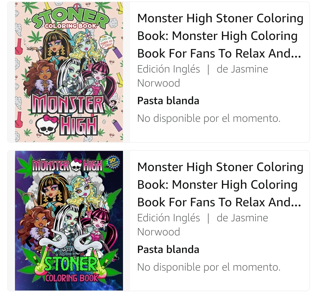 Help i cant find a monster high stoner coloring book thats for sale rmonsterhigh
