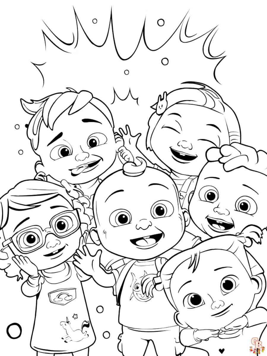 Coloring pages gbcoloring encourage storytelling and imaâ