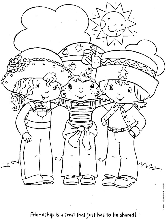 Page strawberry shortcake and friends
