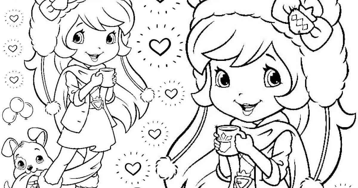 Strawberry shortcake coloring pages for adults rcoloringpagespdf
