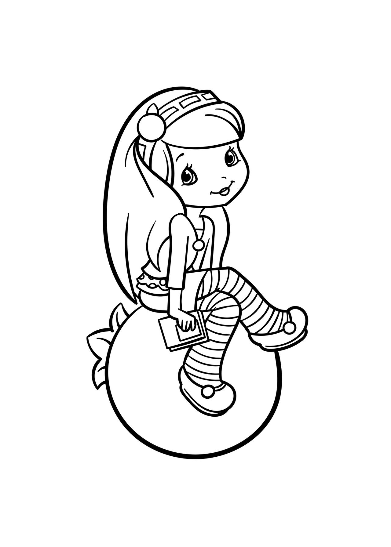 Strawberry shortcake coloring pages by coloringpageswk on