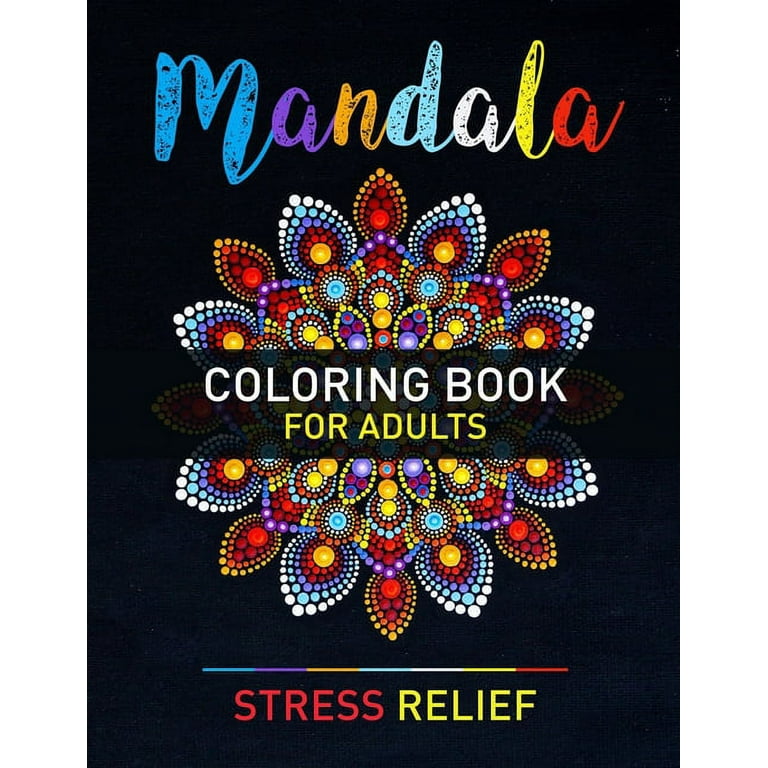 Animals Mandala Coloring Book : Stress Relieving Coloring Pages