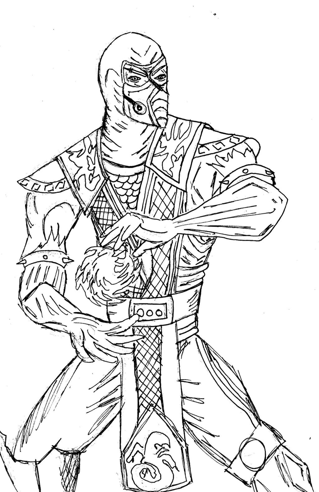 Sub zero line drawing by angelicnotions on