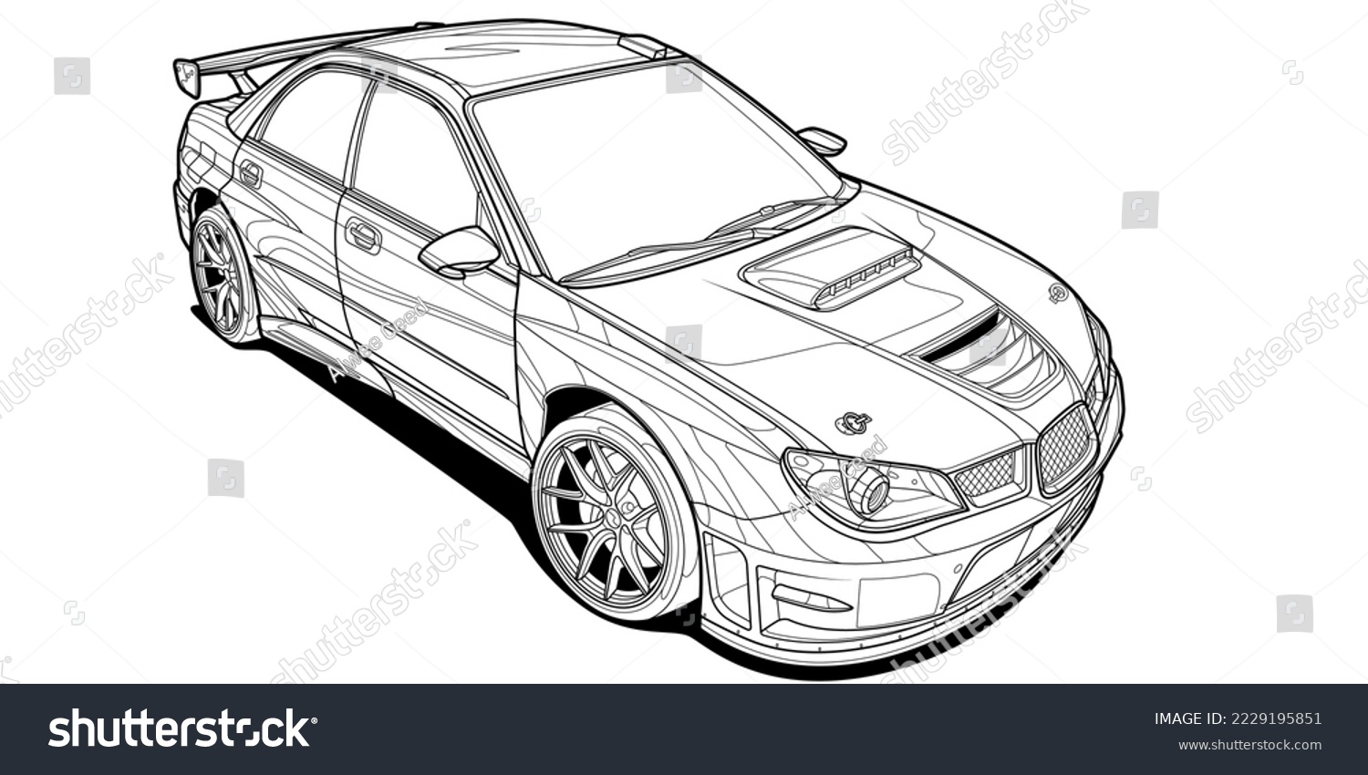 Thousand car coloring pages adults royalty